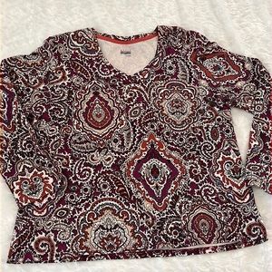 Pretty in paisley top